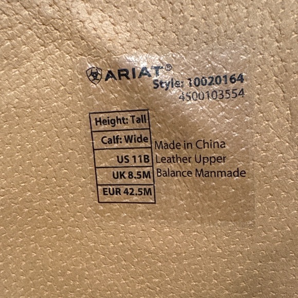 Ariat Tall Wide Black Riding Boots - Picture 6 of 13